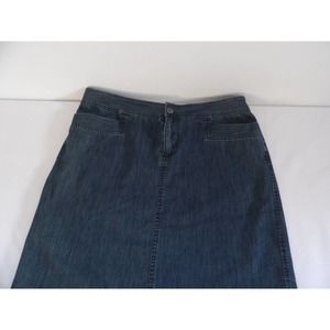 Christopher & Banks Denim Skirt‎ Size 10P #931